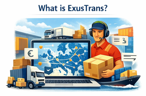 Mercado digital de logística de frete que conecta transportadoras e pedidos de transporte em toda a Europa.